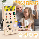 Painel Sensorial Montessori